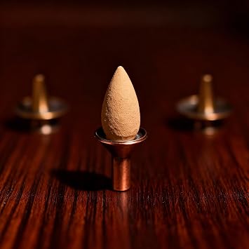10 Pcs Mini Metal Incense Cone Holders for Home Fragrance Decor
