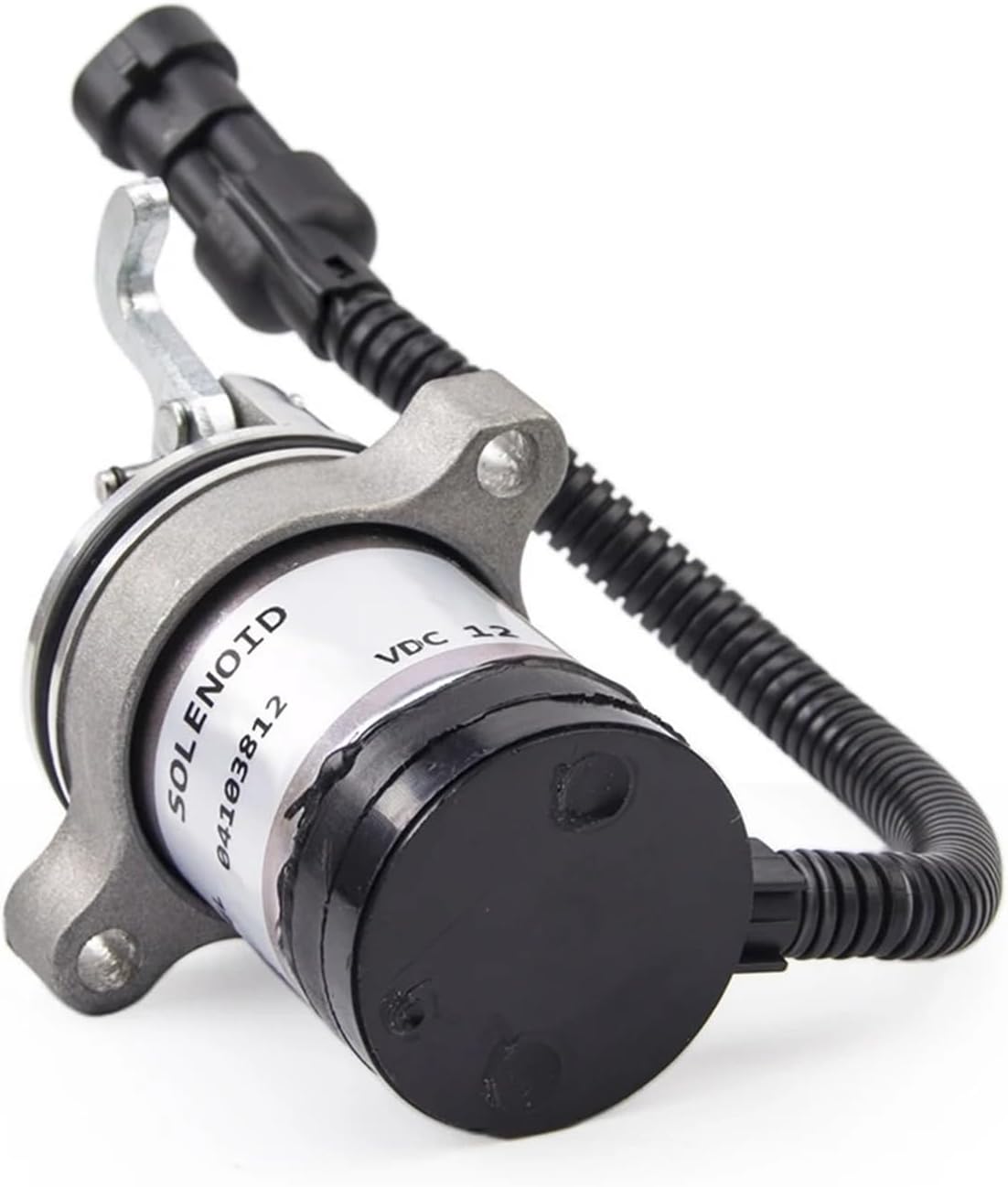 12V 24V Generator Engine Fuel Shutoff Solenoid Stop Solenoid Valve Switch 04103808 04103812 F3L F3M F4L F4M 1011 2011(24V)