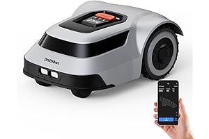 Robot Lawn Mower w/ Stable Boundary Wire - Automatic Robotic Grass Cutter Machine Lawnmower