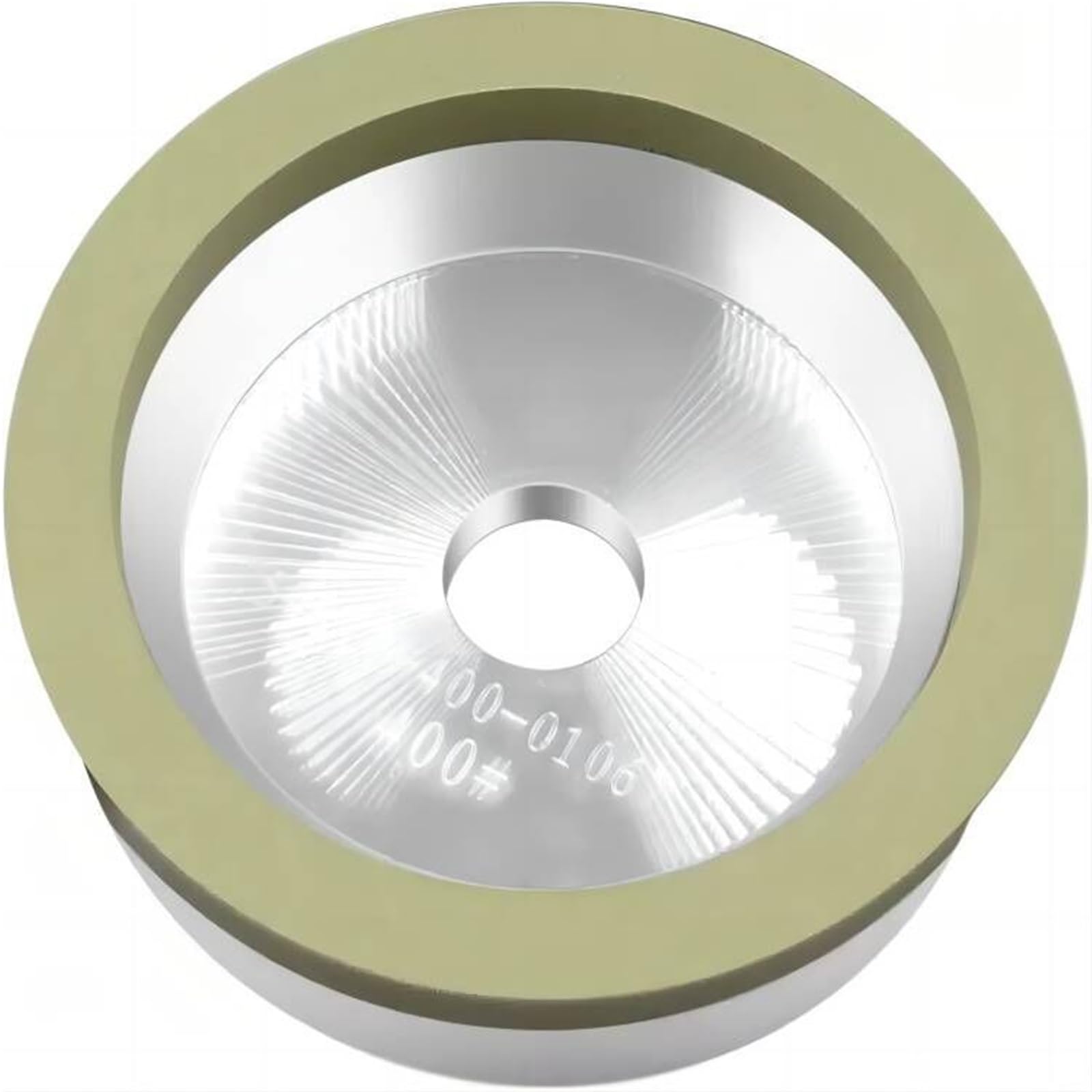 Ściernica diamentowa garnkowa 100 mm do precyzyjnego i zgrubnego szlifowania - Trwały diamentowy materiał ścierny do twardych materiałów(600GRIT-D100mmxH20mm)