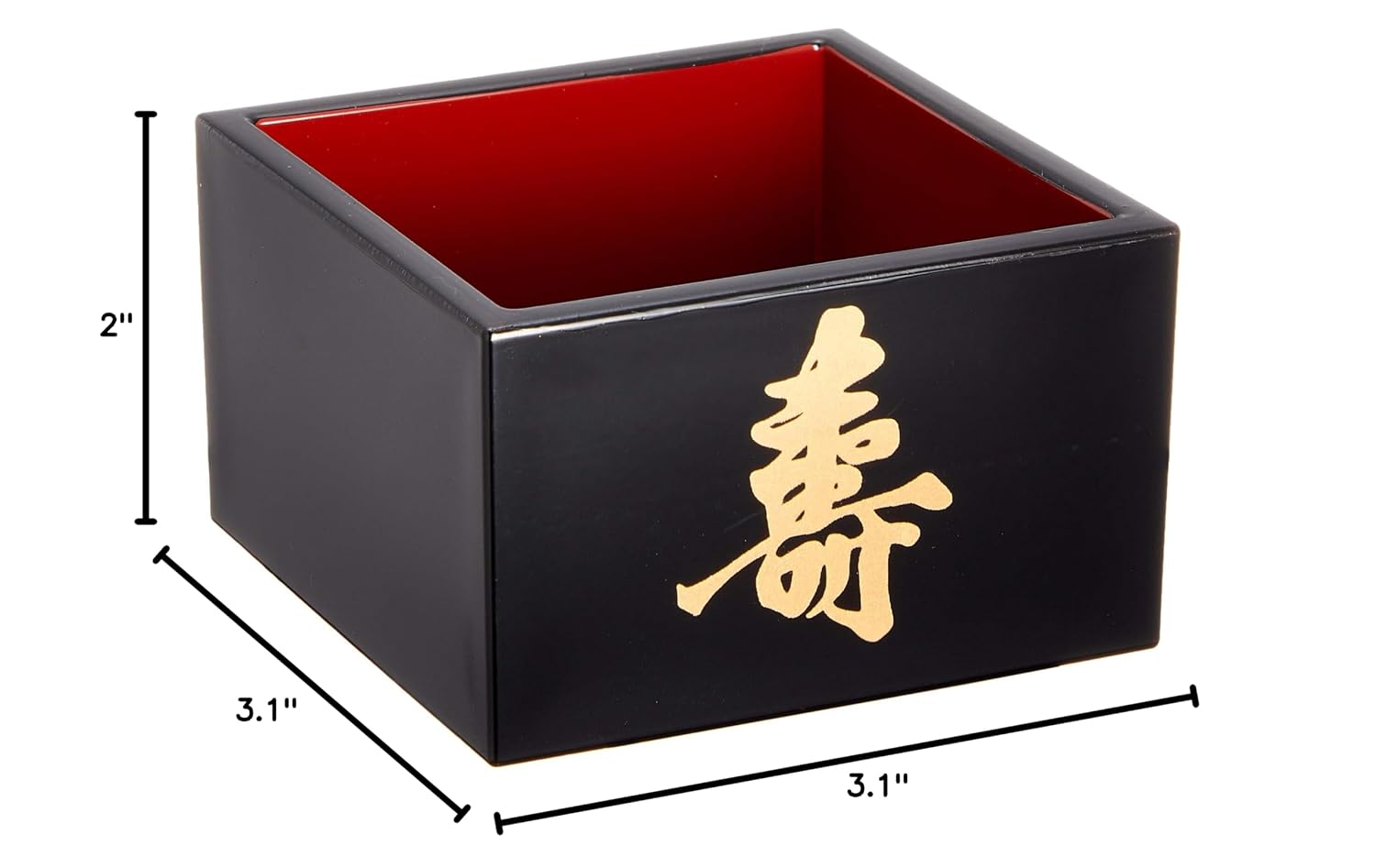 中谷兄弟商会 Nakatani Brothers Shokai 33-4704 Yamanaka Lacquerware Ichigou Sho Black
