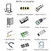 DIY Open Frame PC Chassis, Aluminum Computer Case, Supports Dual CPU Server/EATX Motherboard, Excellent Cooling, Type-C Port