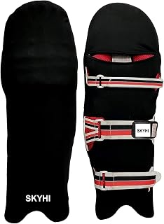 Skyhi Colored Cricket Batting Pads Covers - Universal Leg Guard Skins for T20 Uniforms