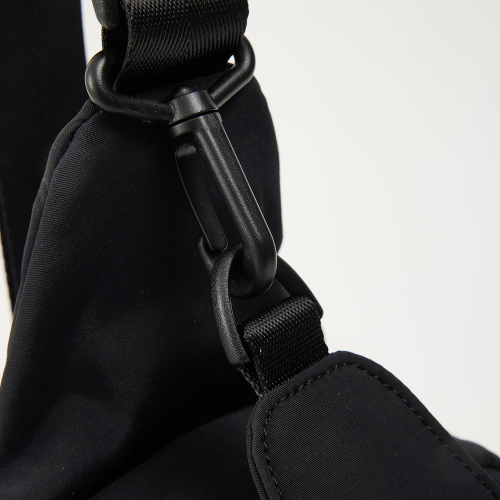 VAKAER Small Sling Bag for Women, Small Crossbody Bags with Adjustable Straps, Lightweight Chest Bag Casual Daypack Backpacks for Travel Hiking (Black) - Image 6