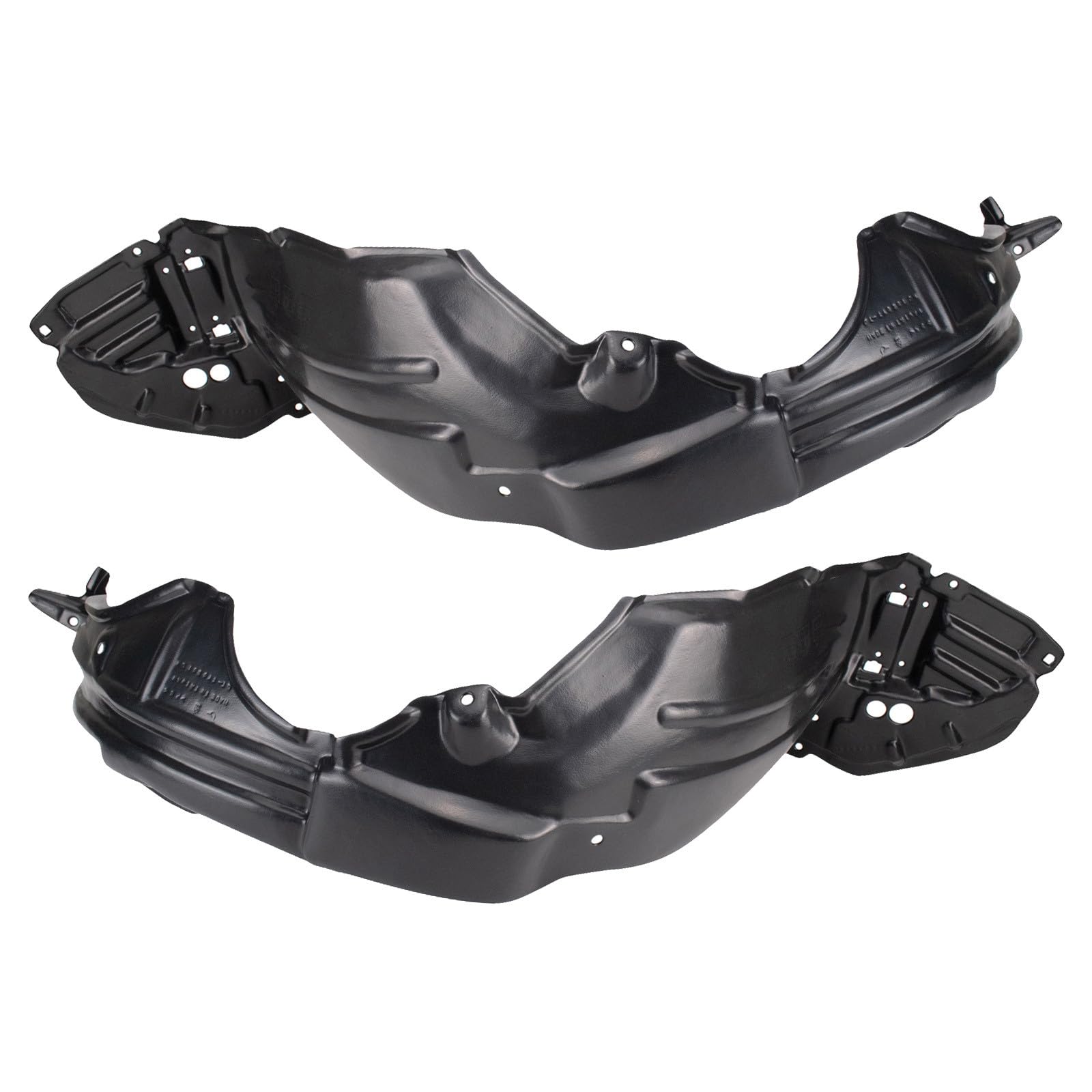 TRQ Inner Fender Liner Set | For 2012-2014 Toyota Yaris TO1248168 TO1249168