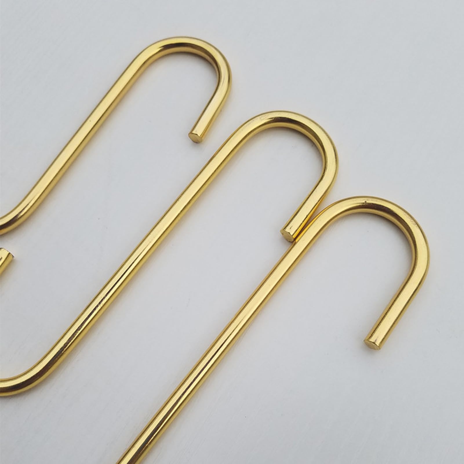 8 Stück S-Förmige Haken Aus Metall, Robuste Kleiderbügelhaken, S-Förmige Kleiderbügelhaken Für Küche, Schlafzimmer Und Büro
