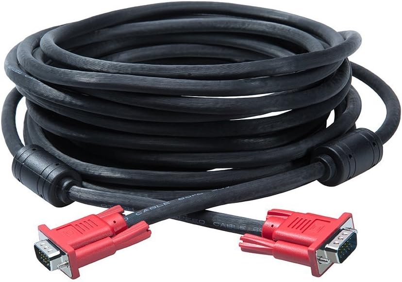 dtech heavy duty long 25 feet vga computer monitor... Buy DTECH Full HD 1080P Computer Monitor VGA Cable 10 Feet with Dual ...