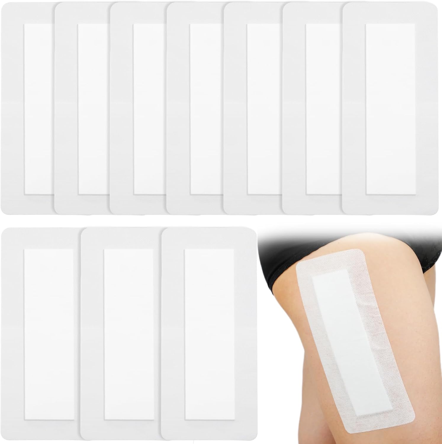 Amazon.com: 10 Pcs Knee Replacement Incision Adhesive Island Dressing 4 ...