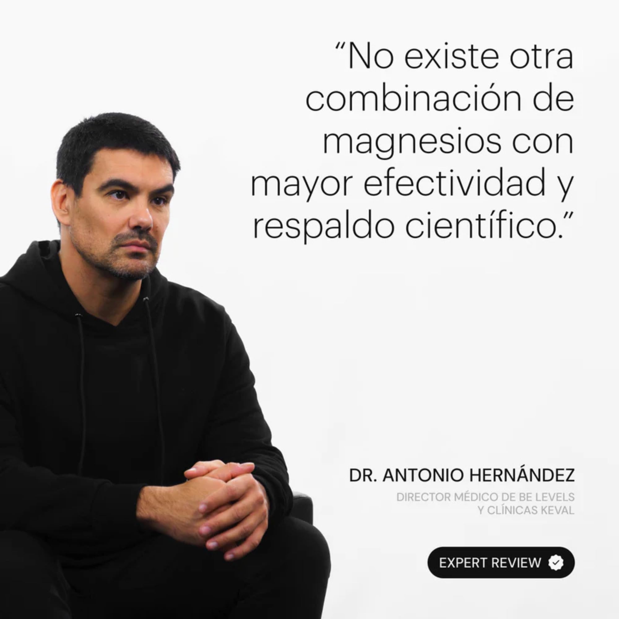 Triple Magnesio Complex Bisglicinato + Malato + Taurato + Vitamina B6 60 Cápsulas Fórmula Avanzada de Alta Absorción con Tres Tipos de Magnesio y Vitamina B6 | be levels