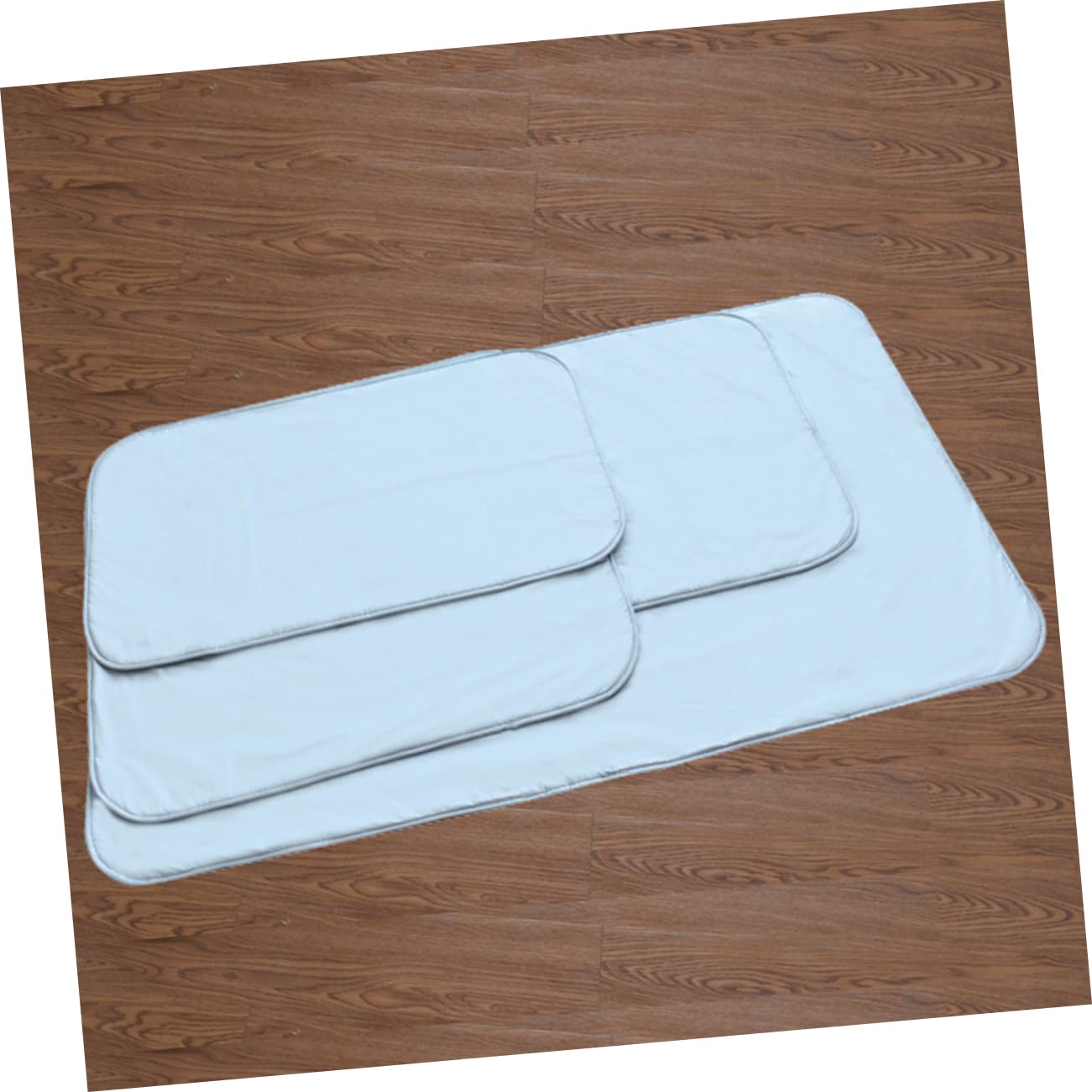 Tappetino da Stiro Pieghevole Bianco 70x80 Cm in Cotone | Uso Domestico su Superfici Piane, Resistente al Calore e Non Infiammabile, 1 Pezzo