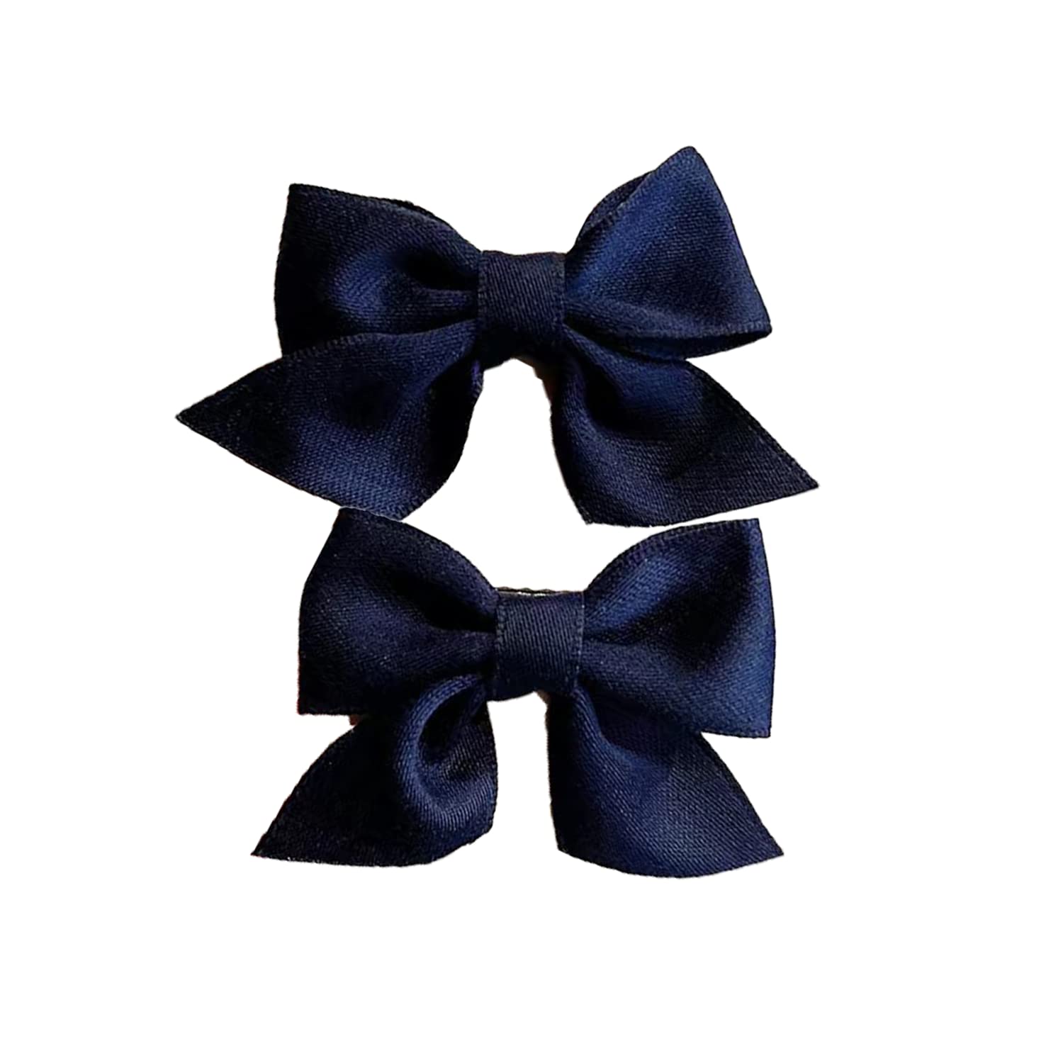 SYGA 2Pcs Baby Girl Hair Pin Bowknot Duckbill HairClips Children Girl Headdress Hairpin Hair Accessories (Navy Blue) (B0B5GS2361) Amazon Price History, Amazon Price Tracker