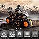 3T6B 2.4G RC Motorrad, Motorradfernbedienung Offroad High Speed ​​Rotation Drift, Doppelseitig 360° Fernbedienung für Motorrad Anlaufstart Luftakrobatik Fliegendes, Geschenk für Kinder