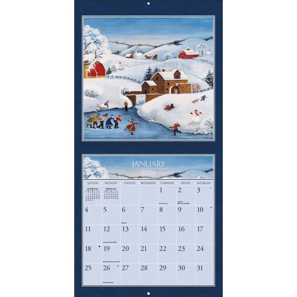 WSBL Folk Life 2026 12X12 Wall Calendar (26997001727) - Image 3