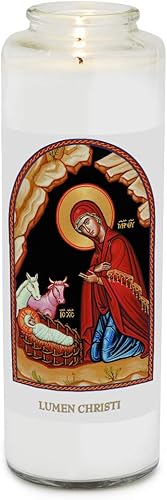 Miniatura 7 de 7 velas de oración devocional de cristal transparente, Día de los Muertos (español)