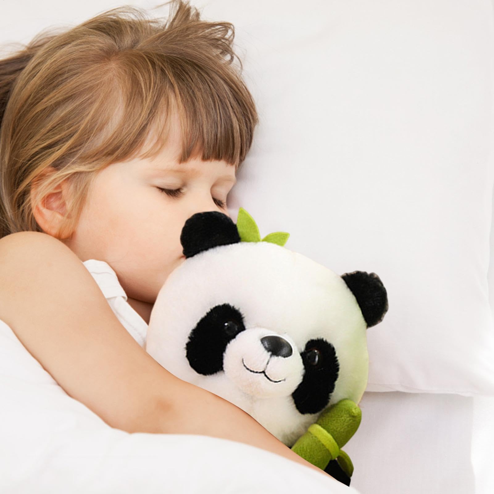 Panda Bambus Stofftier Kuscheltier Spielzeug Edles Stofftier Kuschelkissen