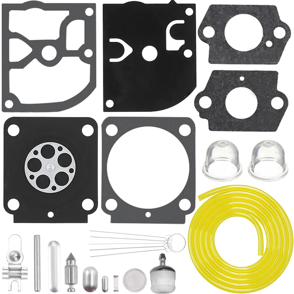 Kit Réparation Filtre à Air Et Carburateur Pour Taille-haie Stihl HS81/HS86 - Inclut Bougie Et Tuyau - 8