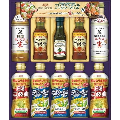 日清ヘルシーオイル&キッコーマン生しょうゆギフト NK-50A