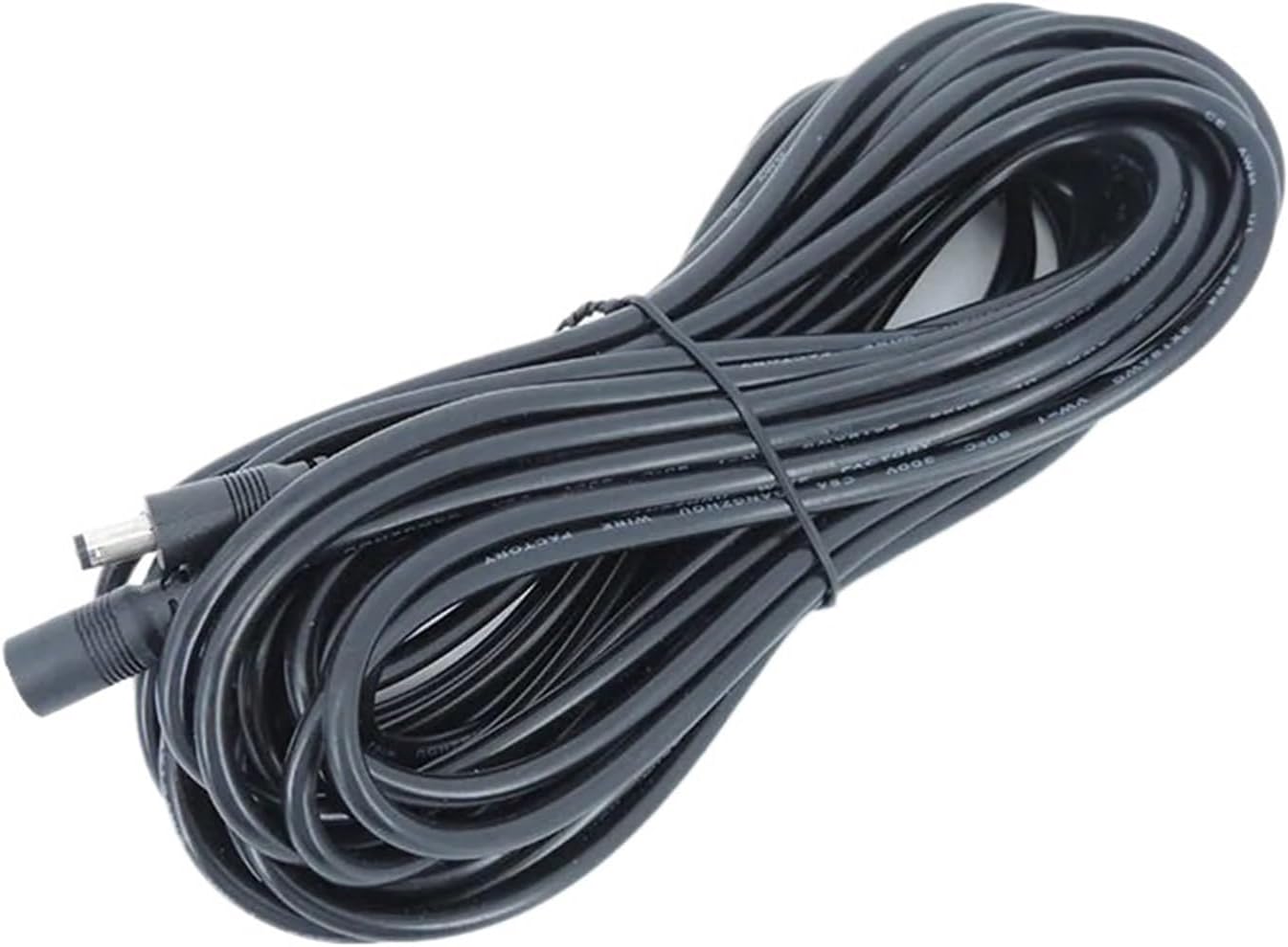 1pc 0.5/3/5m DC Male to Female Jack Extension Connector Cable 5.5x2.1mm 18awg 7A for Power Adapter Cord Strip Light(3 mins)