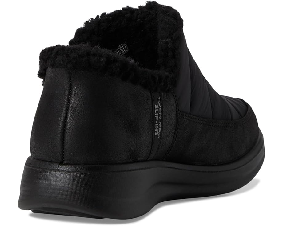 SKECHERS Cozy Escape - Snow Puff Hands Free Slip-ins - Back View