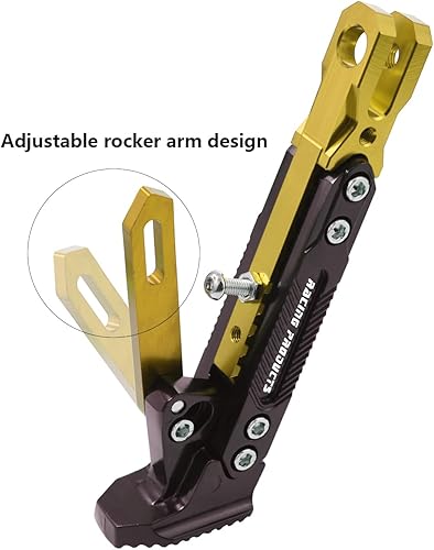 Miniatura 4 de Soporte universal para motocicleta, soporte lateral ajustable para motocicleta, soporte lateral de estacionamiento para motocicleta eléctrica,