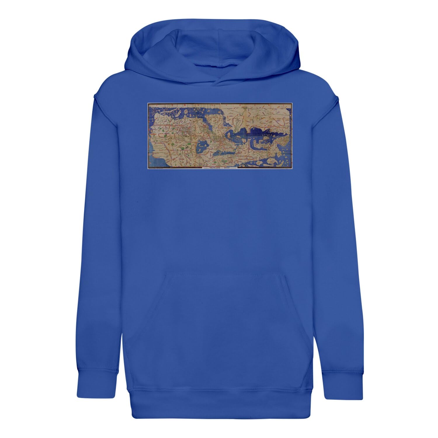 Sweat enfant carte du monde Tabula Rogeria idéal pour l'école