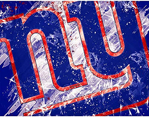 Diamond Painting Kits Football Team for Adults DIY 5D Diamond Art for Home Wall Decoration and Gift Options （15.7x11.8inch 40x30cm)