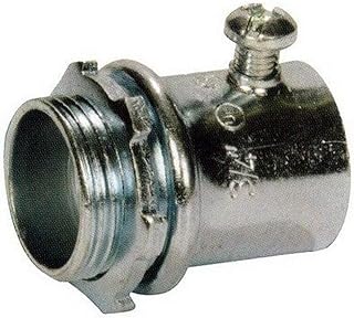 Morris Products 14882 EMT Set Screw Connector, Steel, 1