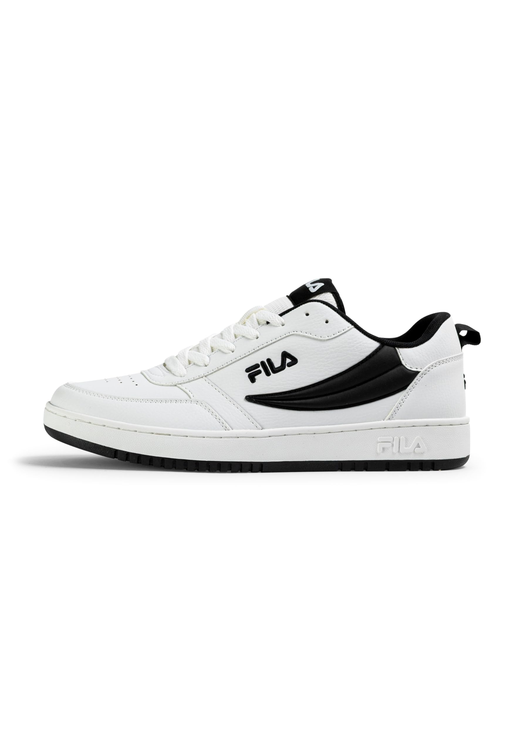 FILA Men Rega Nf Sneaker, White/Black, 8 UK