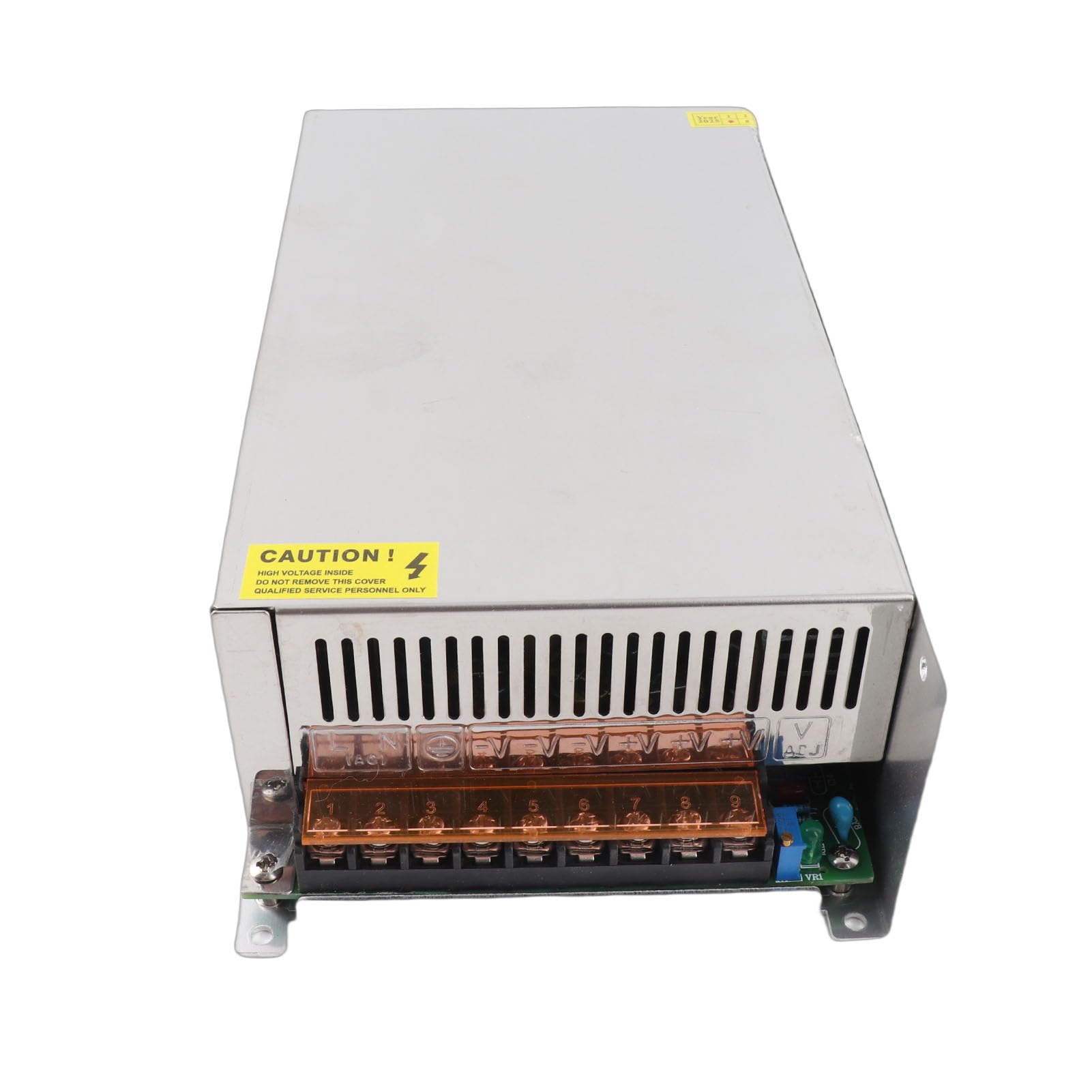 TOPINCN Convertidor de Fuente de Alimentación, Adaptador de Voltaje Duradero de 1200W para Tiras de Luces LED de Interior, Tamaño Compacto, Aleación de Aluminio
