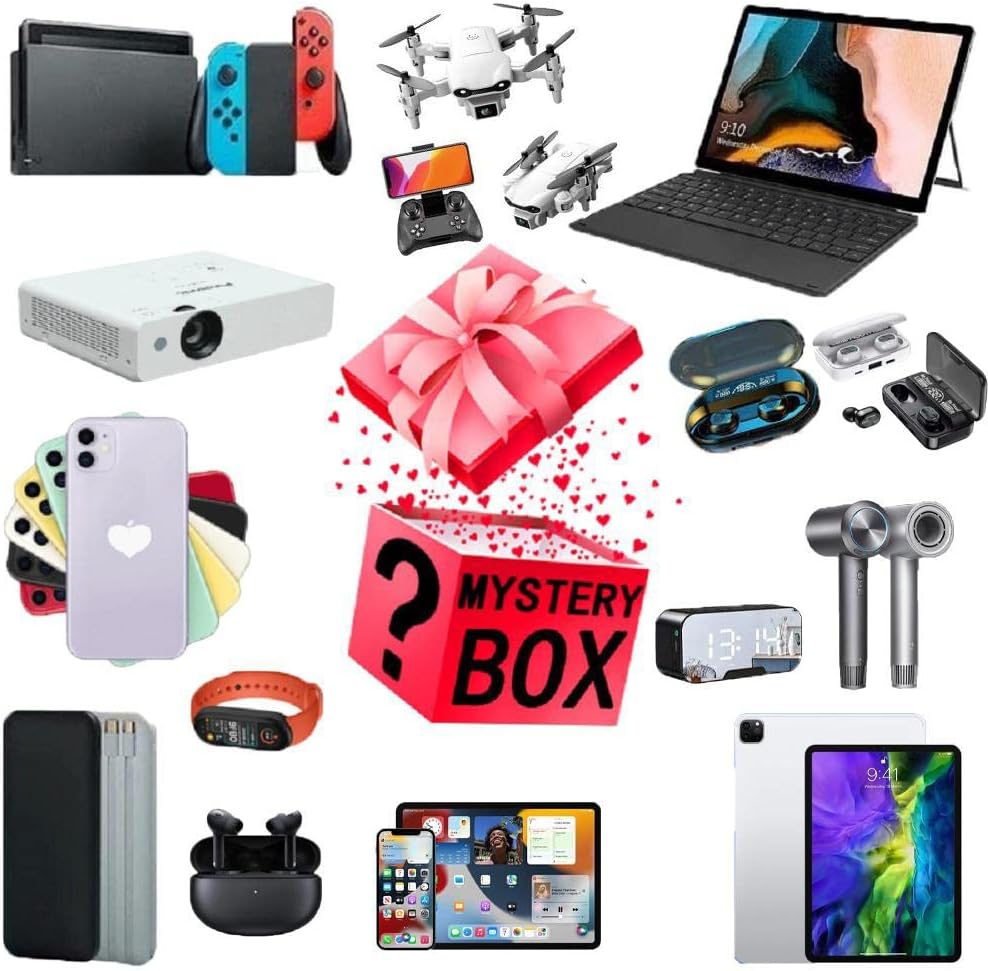 2022 Storage Box -Electronics Gift Liquidation Boxes Returns Pallets for Sale Unclaimed Packages，Super Costeffective, Random Style, Excellent Value for Money