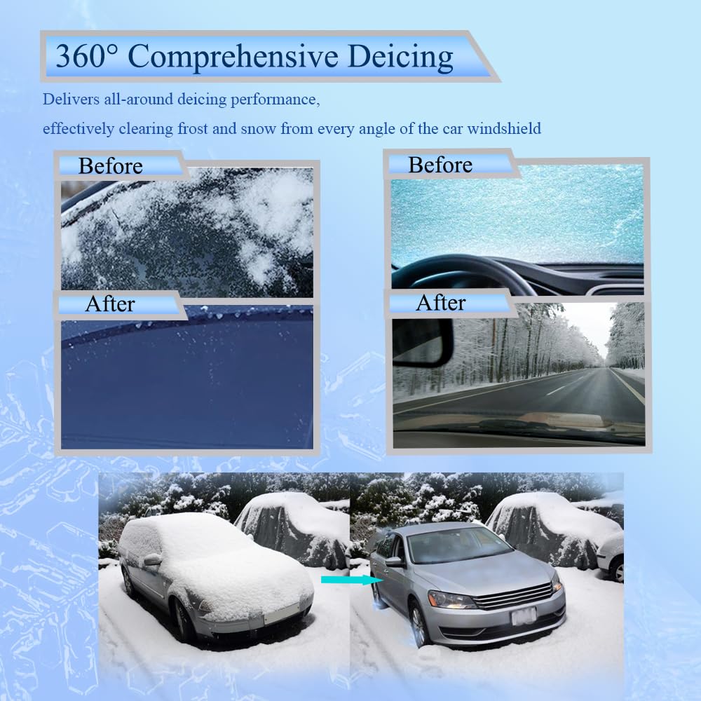 Dispositivo antigelo elettromagnetico per rimozione neve auto