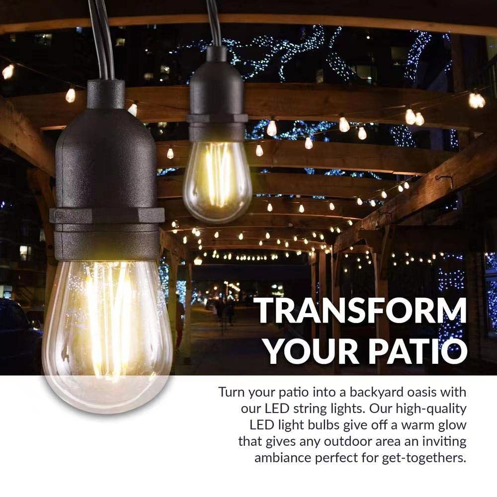 Mu 15M(3 * 5) Lichterkette Außen, Outdoor Erweiterbar Auf 1000W, (3 * 10) Lampenhalter E27 Wetterfest Ip65, lichterkette außen strom Deko für Gartenparty Hochzeit Garten Hochzeit|3 * 5M, Schwarz