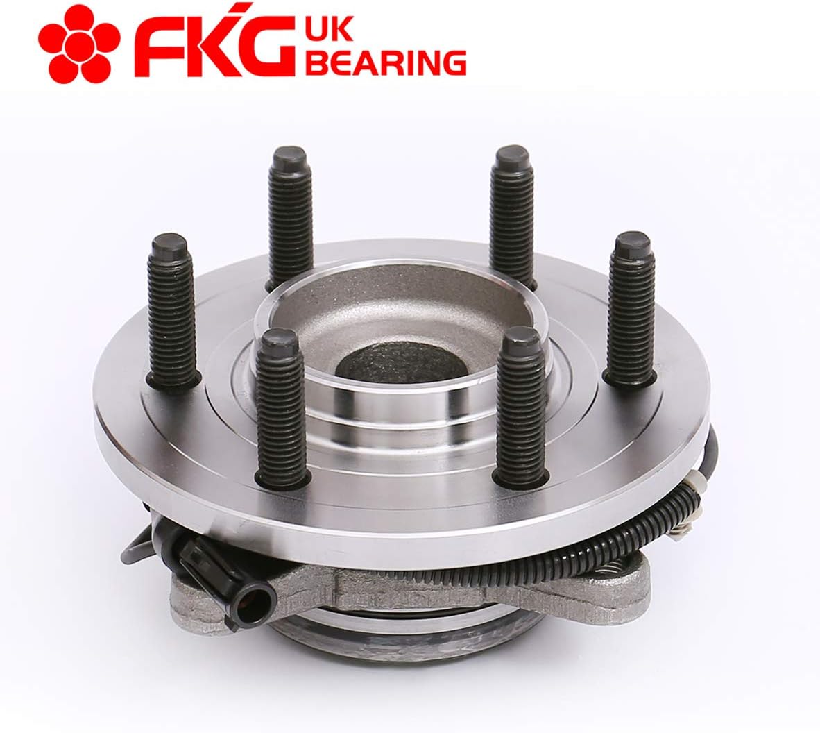 FKG 515117 (2WD Only) Front Wheel Bearing Hub Assembly fit for 2009-2010 Ford F-150, 2010 Ford Expedition, 2010 Lincoln Navigator, Set of 2