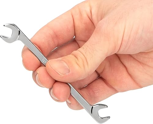 Vista 18 de TEKTON - Llave de extremo abierto, cabeza angular, de 1-3/4 pulgadas, WAE83045