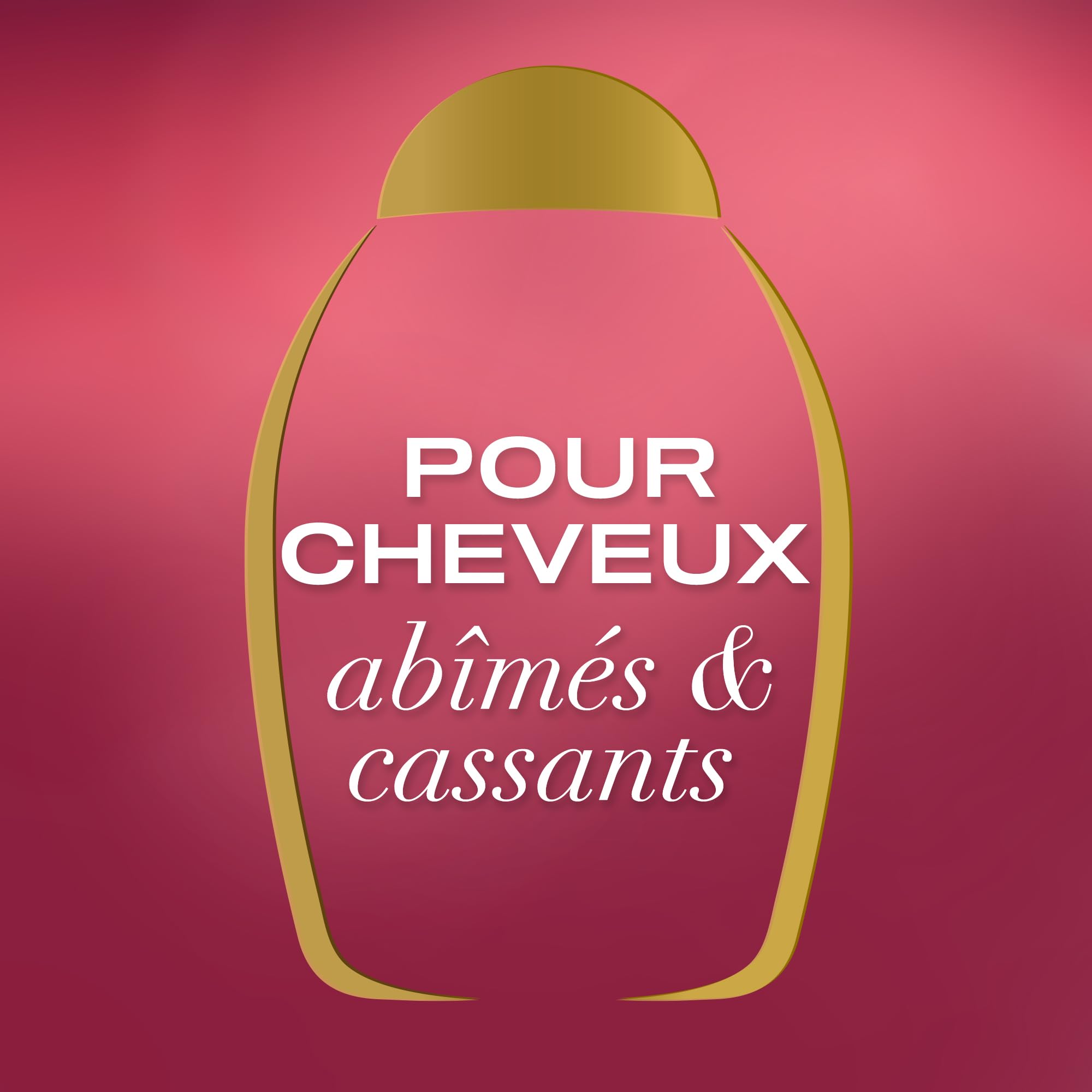 OGX, Après-Shampooing Keratin Oil (flacon de 385 ml) – Soin capillaire fortifiant pour cheveux cassants – Après-shampooing revitalisant à l'huile de kératine