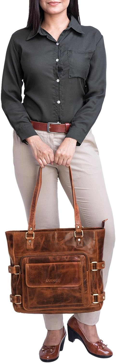 STILORD 'Valerian' Vintage Sac d'affaires en Cuir pour Hommes Serviette Cartable Élégant Grand STILORD 'Valerian' Vintage Sac d'affaires en Cuir pour Hommes Serviette Cartable Élégant Grand