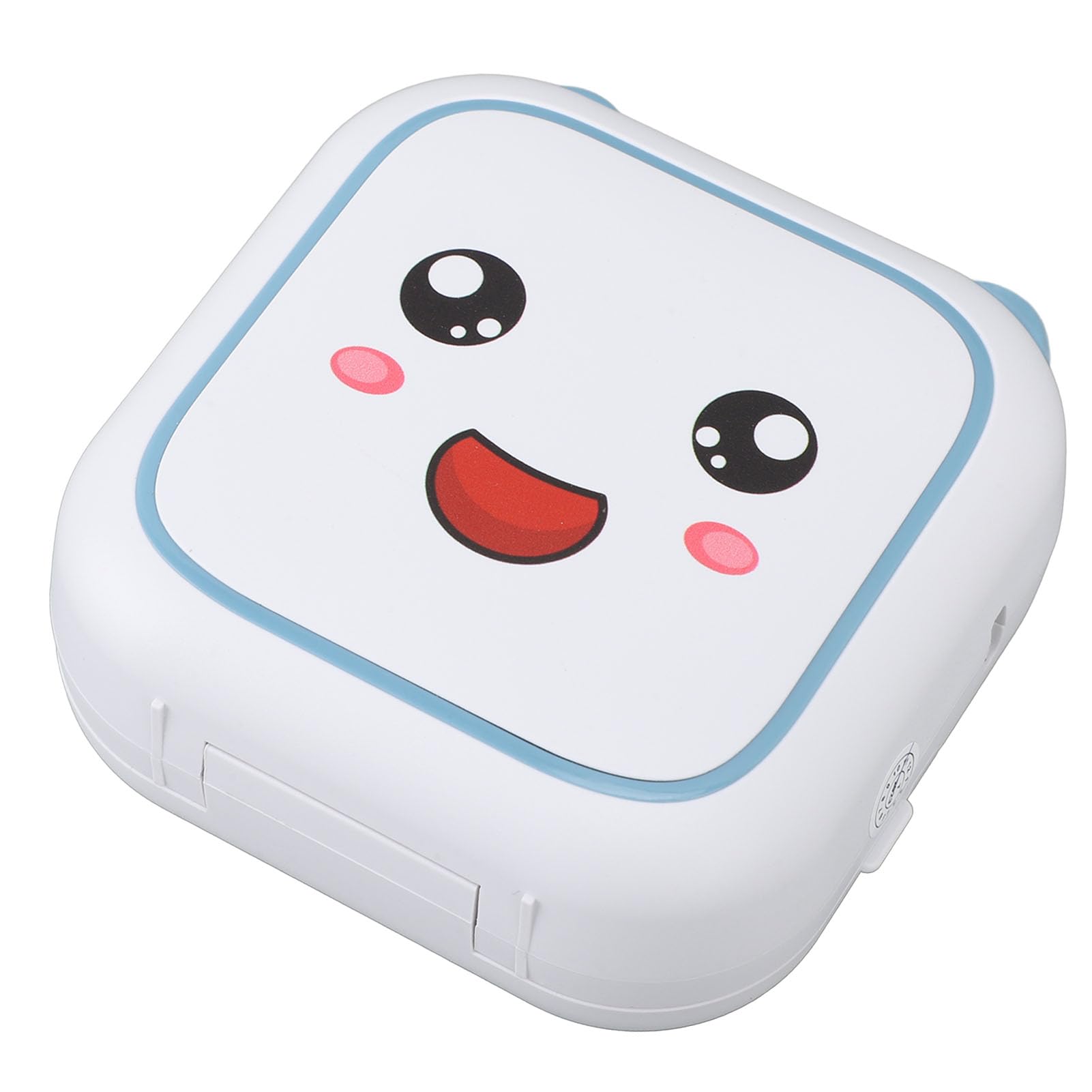 Generic Mini Stampante per Adesivi Wireless, Stampante per Adesivi per il Miglioramento dell'efficienza Termica Senza Inchiostro per la Ricerca (BLUE)