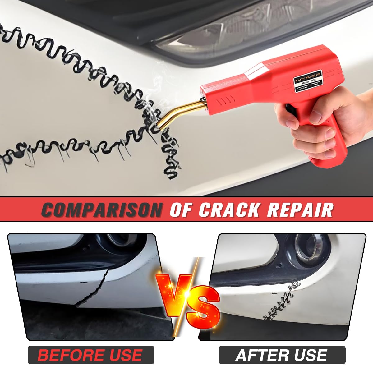 Machine de Soudage En Plastique de Voiture, Machine à souder pare-chocs soudure voiture plastique soudure plastique 200 pince | Leroy Merlin Machine de Soudage En Plastique de Voiture, Machine à souder pare-chocs soudure voiture plastique soudure plastique 200 pince | Leroy Merlin