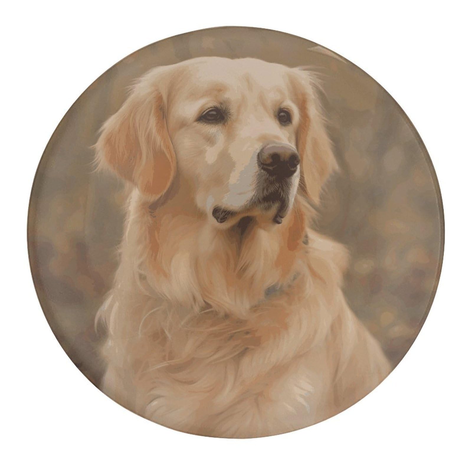 Fekiloot Style Golden Retriever Refrigerator Magnet Fridge Magnet2 Pcs