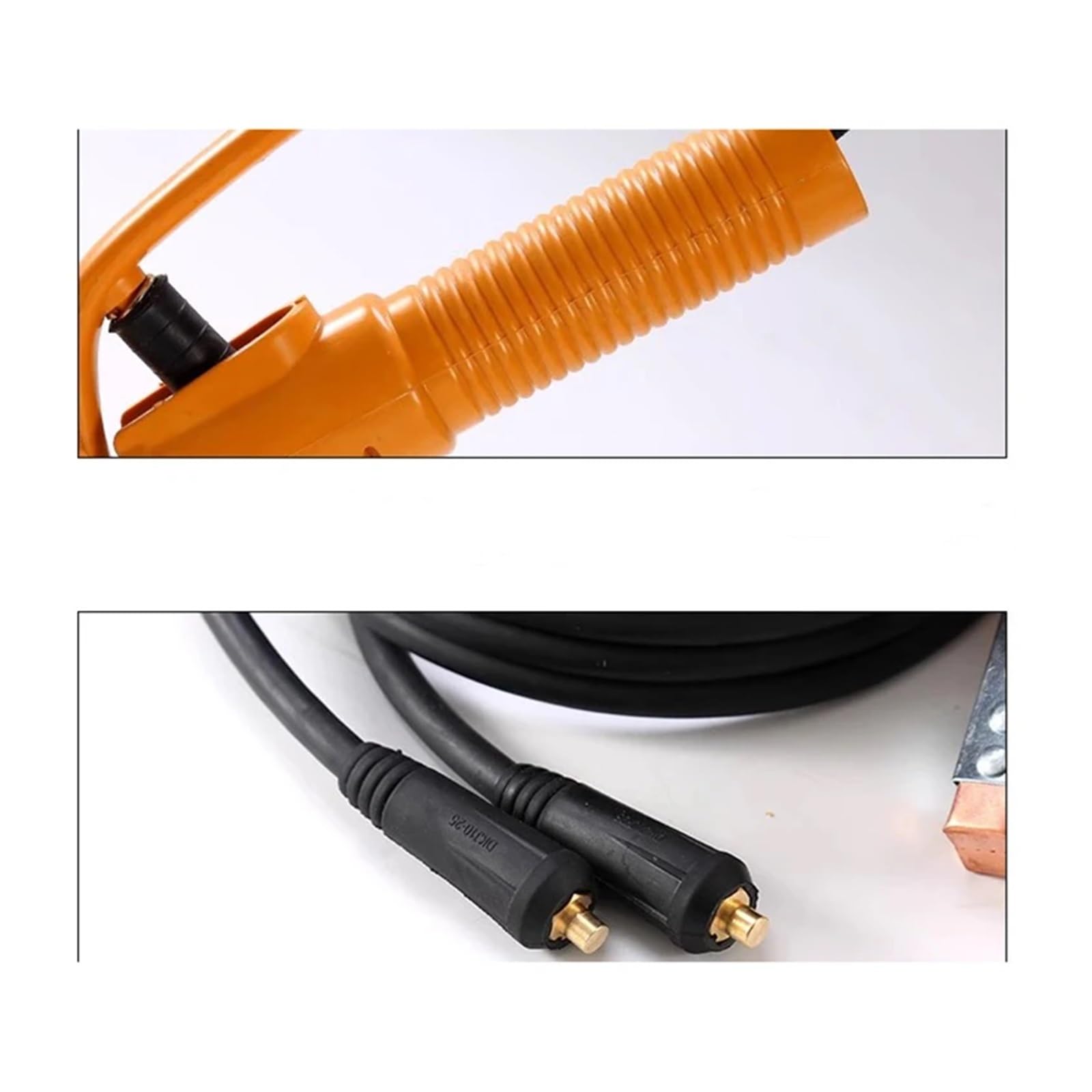 Uchwyt elektrody do spawarki Kabel 5M + Zacisk uziemiający Kabel 3M, Zestaw zacisków uziemiających do spawania masowego z wysoką wydajnością