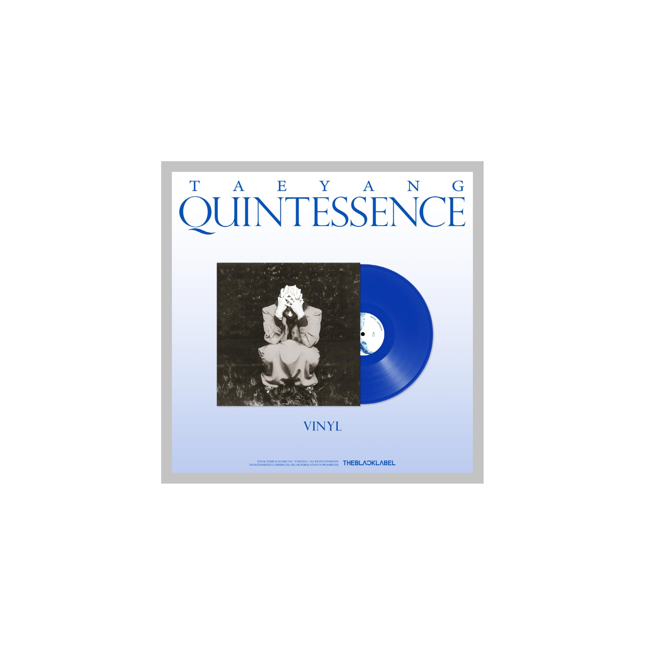 BIGBANG Taeyang QUINTESSENCE 4° Album LP Versione Vinile con Tracking