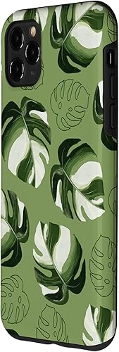 Miniatura 2 de Funda para iPhone 11 Pro Max Monstera Deliciosa Hojas Plantas Hojas Naturaleza Botánica