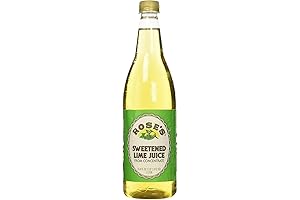 Roses Sweetened Lime Juice 1 Liter: Refreshing Citrus Goodness for Culinary Creations