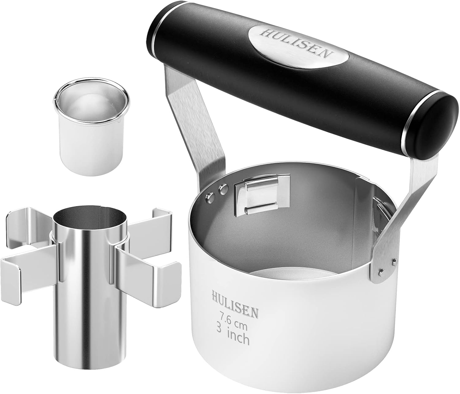 HULISEN Donut Cutter with Removable Center, 3 inch