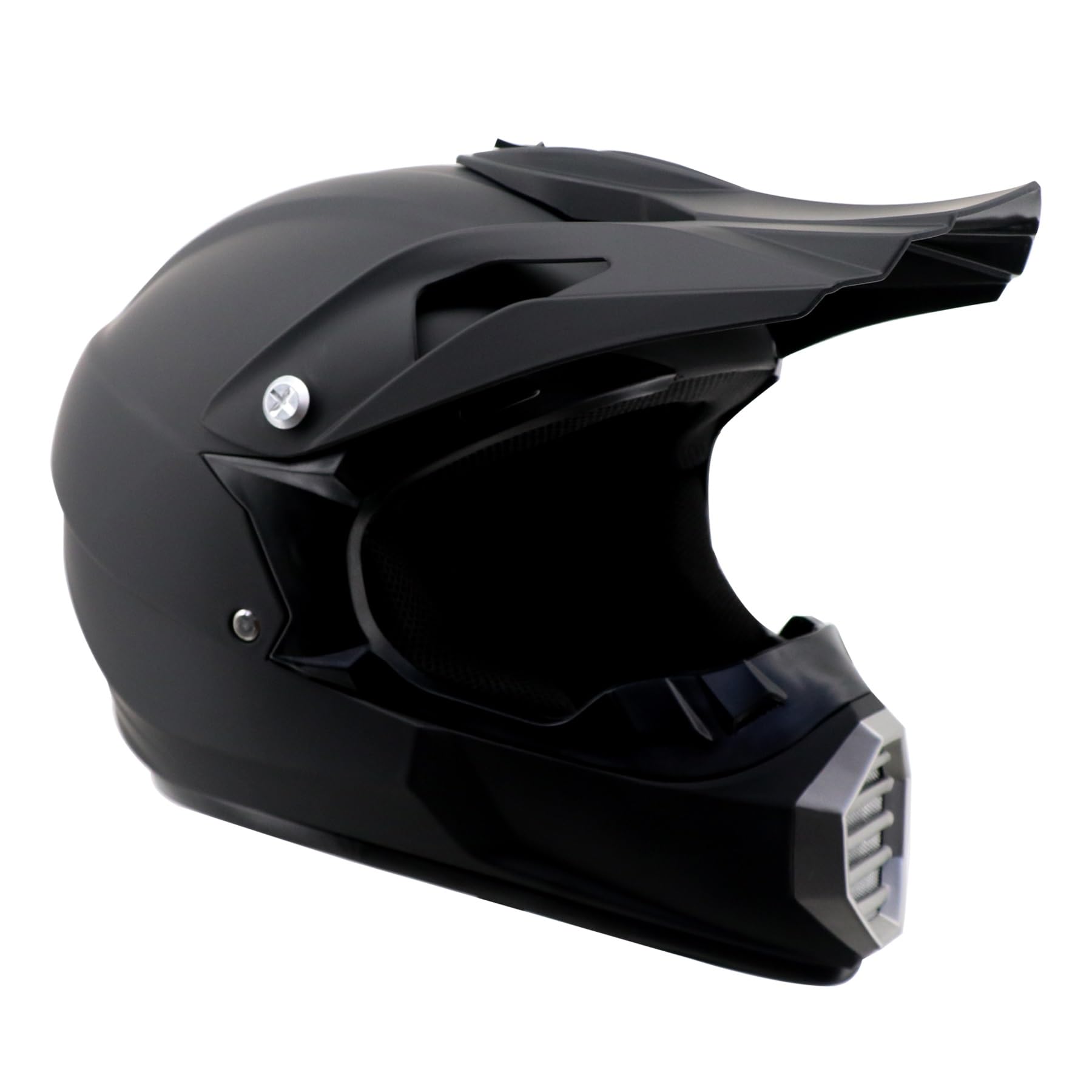 Motocrosshelme Schwarz, Jugend Offroad-Helme, Downhill Fullface Motocross Helm, Enduro-Helme, MTB ATV MX-Helme, Crosshelme, Motorradhelme, Für Damen, Herren, Erwachsene, Mit Brille Handschuhe
