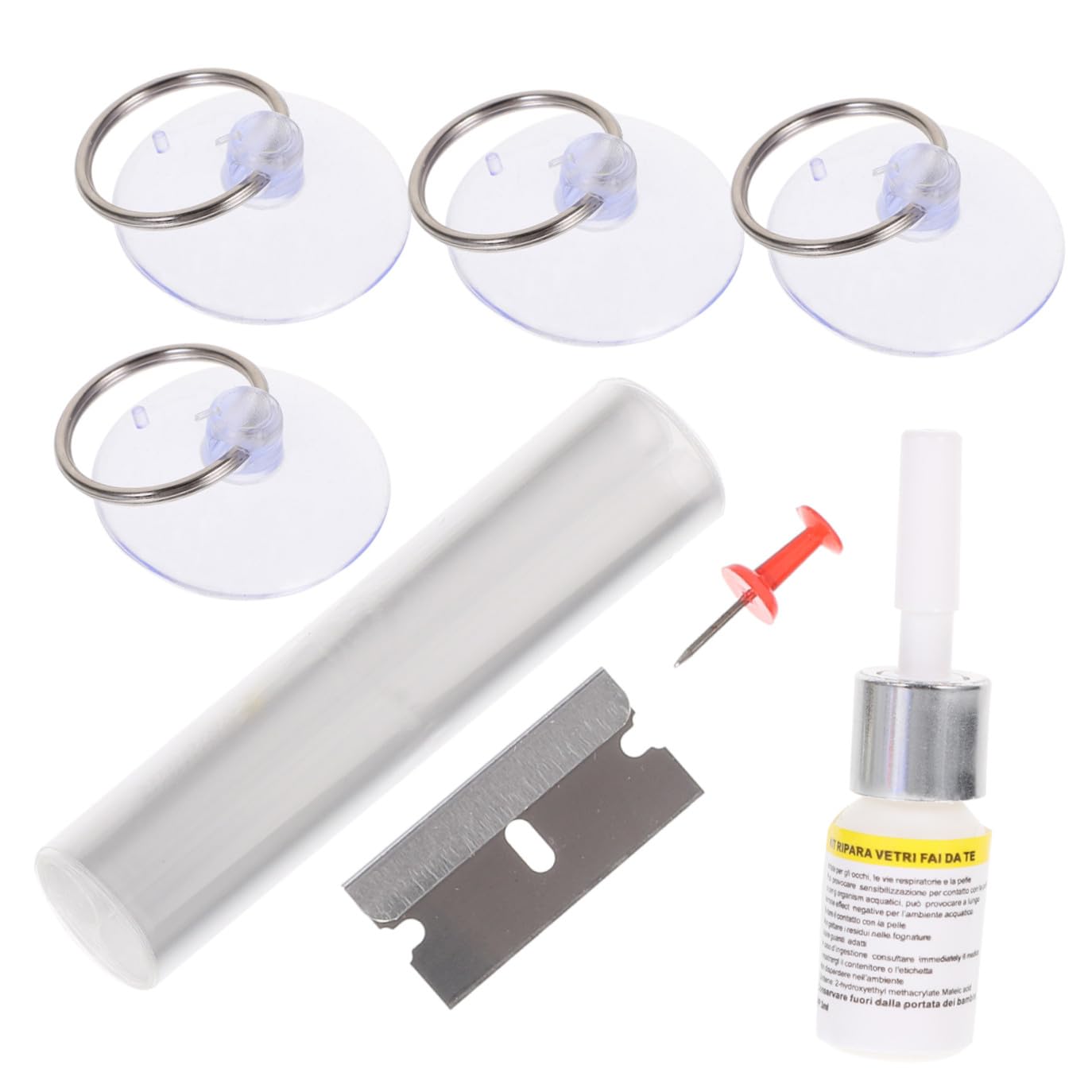 3juegos Kit De Reparación De Grietas De Parabrisas para Reparar Daños Ventanas De Automóvil Herramienta para Reparaciones Rápidas y Efectivas De Cristales para Múltiples
