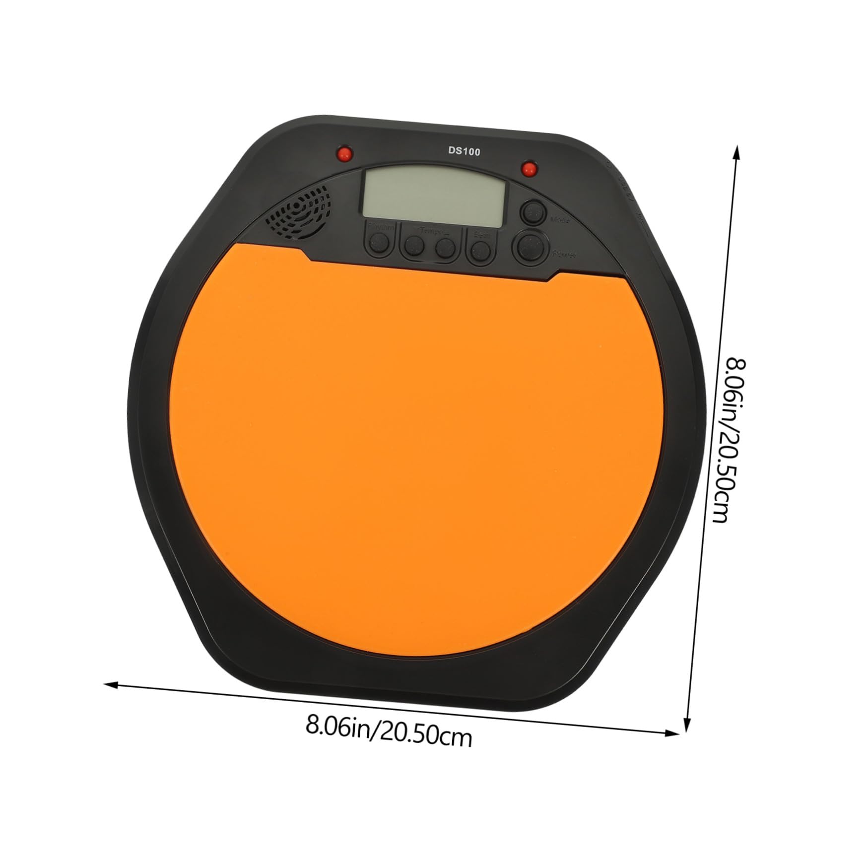 TOYANDONA Pad Percussioni Elettronico Multifunzionale Display Lcd, Materiale Asb e Silicone, Gamma Completa, per Allenamento Batteria