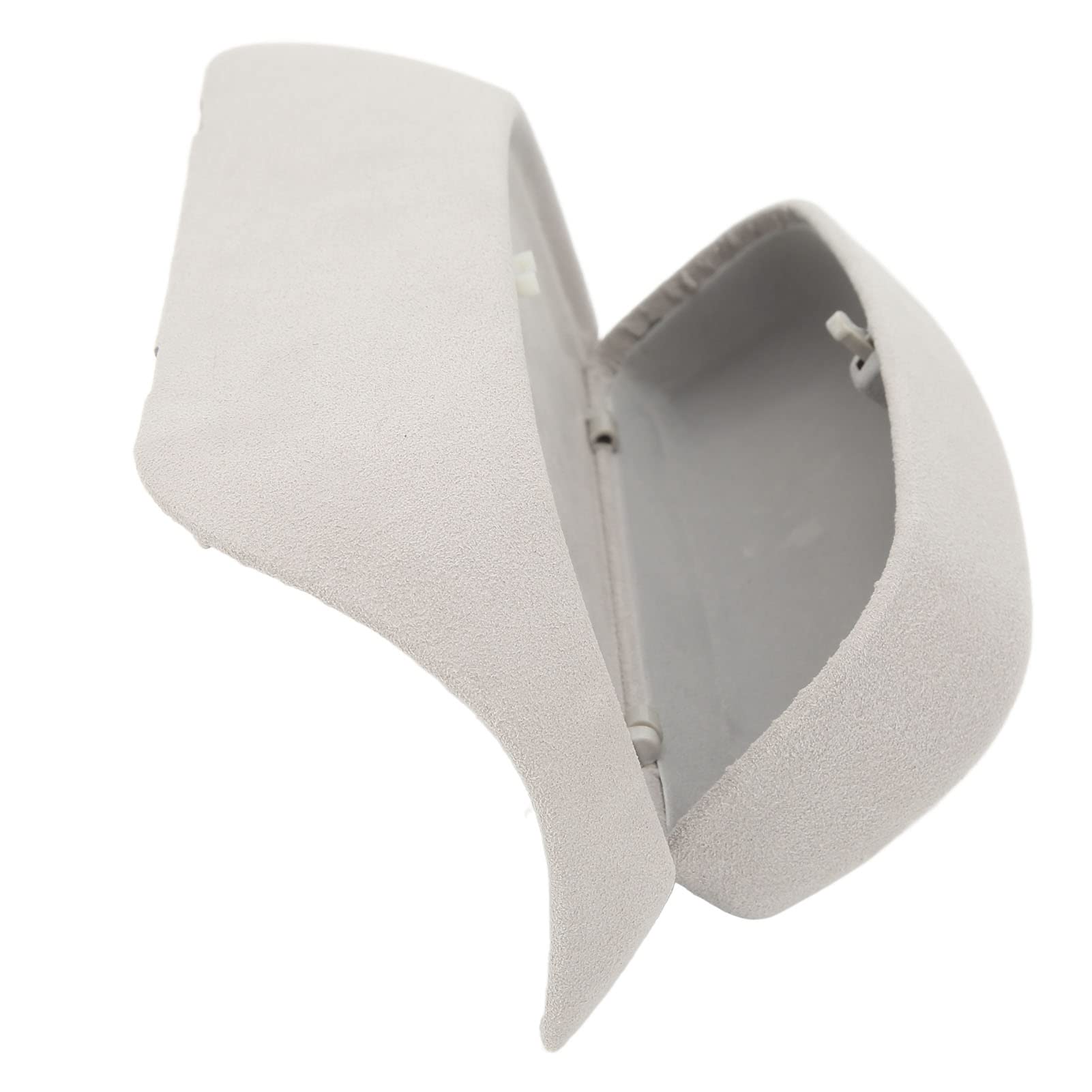 Drfeify Supporto per Occhiali da Sole per Auto ABS Supporto per Occhiali da Sole Interni per Auto Accesso con Una Mano Fibbia Clip nell'installazione Finitura Elettrolitica per Driver 2017 2023