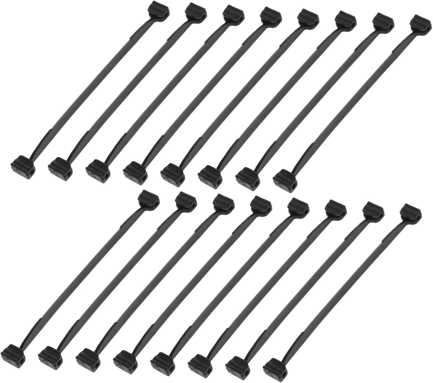 POPETPOP 1bag Outdoor Plant Clips Green Vine Stem Clips Plastic Garden Plant for Fixing