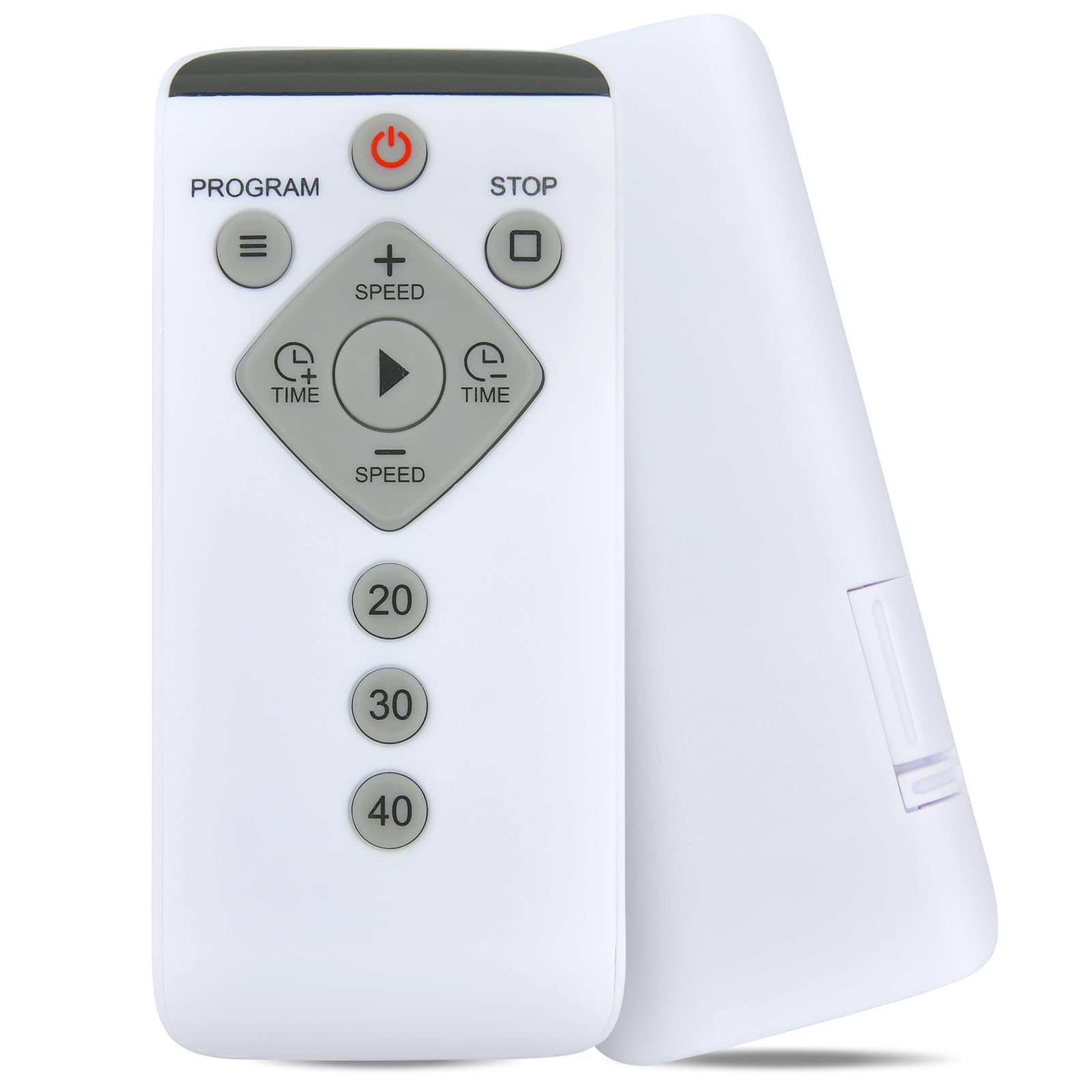 New Replacement Remote Control Compatible for MERACH MR-2468 for YGZ JF-B-26 for Foryond Vibration Plate Exercise Machine White